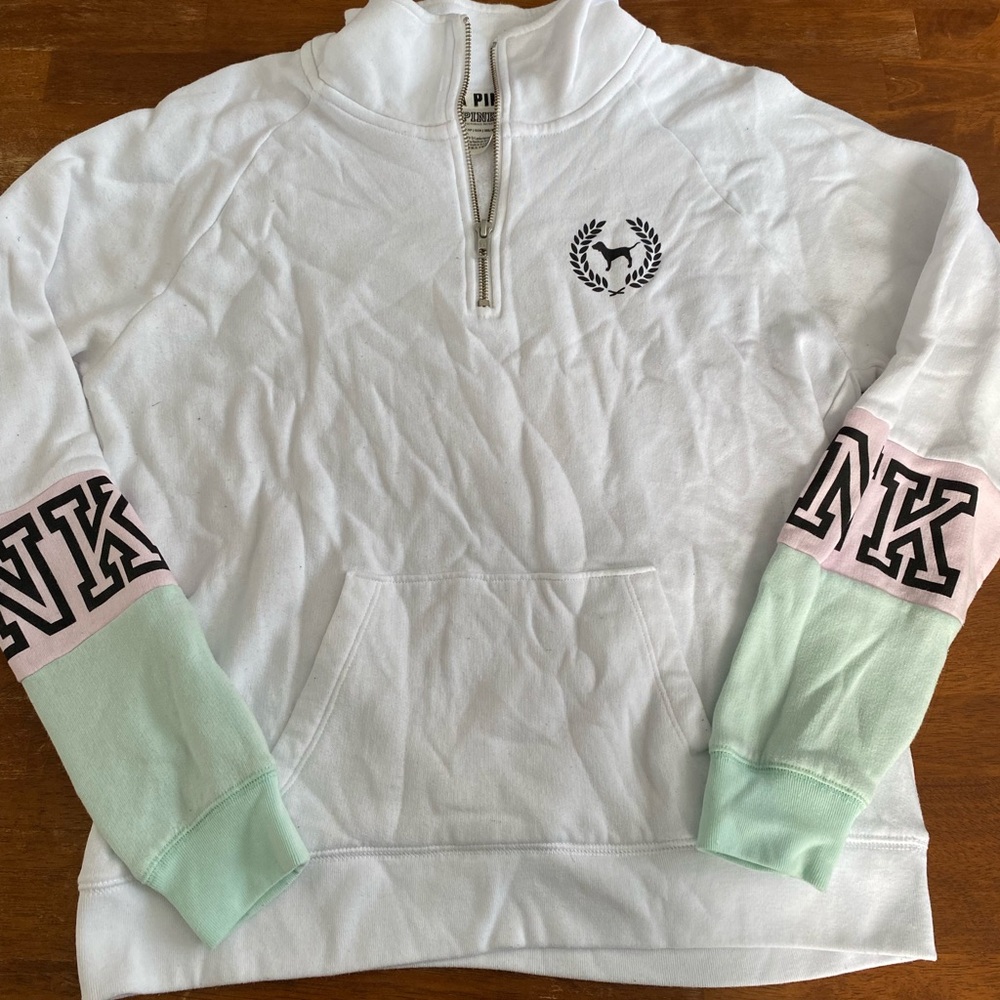 PINK quarter zip